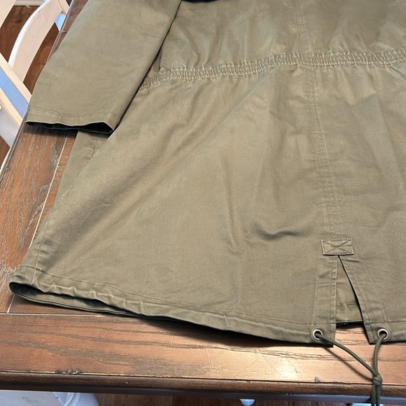 Lands End Women’s 3 in 1 Winter Jacket.  3X.  Army green. - Picture 12 of 16